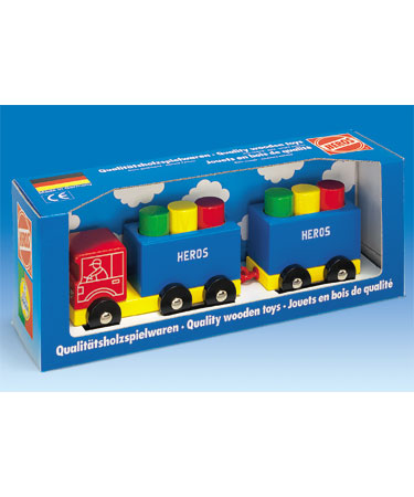 Heros Wooden Toys TRUCK & TRAILER