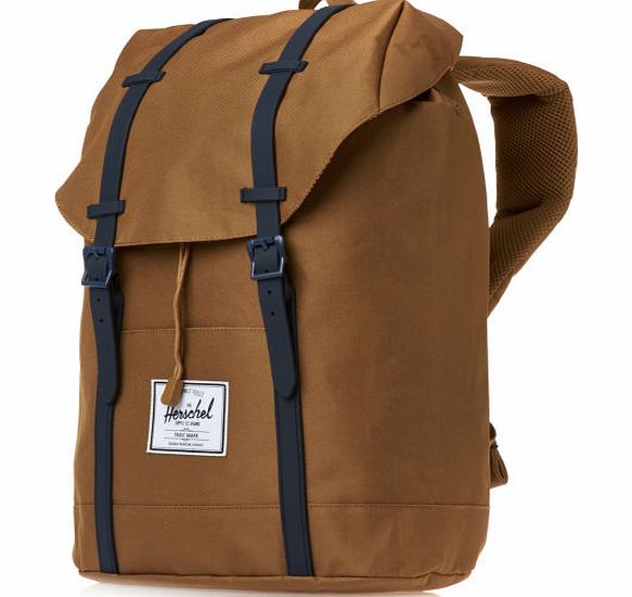 Herschel Retreat Backpack - Caramel/navy Rubber