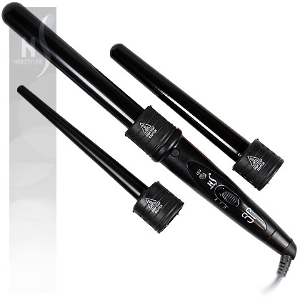 HerStyler 3 Part Curler Interchangeable Hair