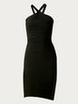 HERVE LEGER DRESSES BLACK S HLR-T-HLT6AG45