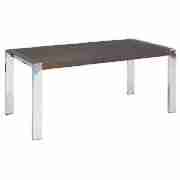 Coffee Table, Chrome & Walnut