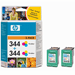 Hewlett Packard 2-Pack of HP No. 344 Colour Print Cartridges