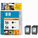 Hewlett Packard 2-Pack of HP No. 56 Black Print Cartridges