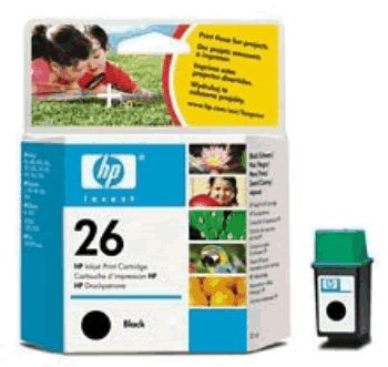 Hewlett Packard 51626A OEM Black Inkjet Cartridge