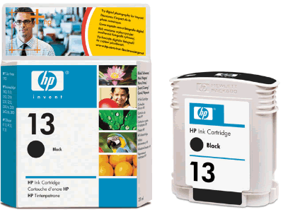 Hewlett Packard C4814AE HP 13 Black Ink Cartridge