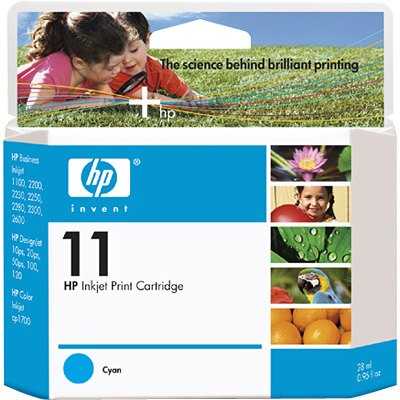 Hewlett Packard C4836A (HP11) Original Cyan Inkjet Cartridge