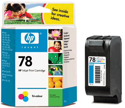 Hewlett Packard C6578A OEM Colour Inkjet Cartridge