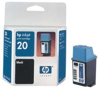 Hewlett Packard C6615D OEM Black Inkjet Cartridge