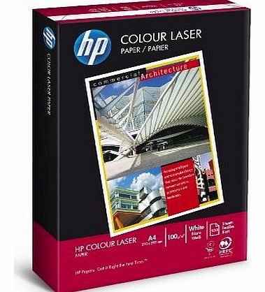HP Color Laser Paper - Plain paper - A4 (210 x 297 mm) - 100 g/m2 - 500 sheet(s)