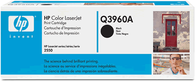 Hewlett Packard HP Q3960A Black Laser Toner Cartridge