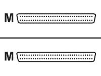 Hewlett Packard SCSI external cable - HD-68 - male - HD-68 - male - 20 m