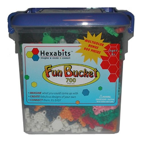 Hexabits 900Pc Fun Bucket