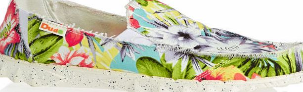 Hey Dude Mens Hey Dude Farty Funk Shoes - White Hawaii