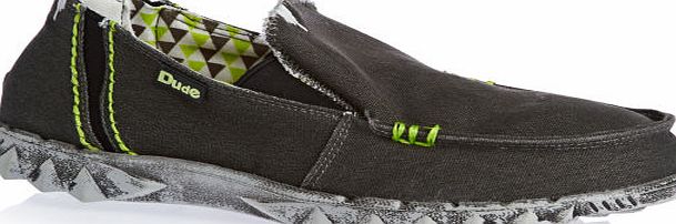 Hey Dude Mens Hey Dude Farty Stretch Shoes - Black