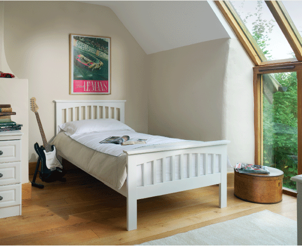 Heywood Painted Bed Range - Single , Small