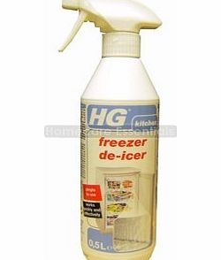 HG (Hagesan) Fridge Freezer De- icer 500ml with Safety Guide.