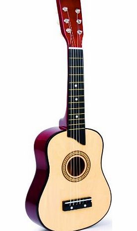 HHL Childrens Wooden Guitar Musical Toy Instrument 64cm
