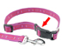 Hi-Craft PURPLE SQUARES DOG COLLAR 18-24 X