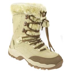 Female HIT1002 Textile Upper Textile Lining Casual Boots in Cream