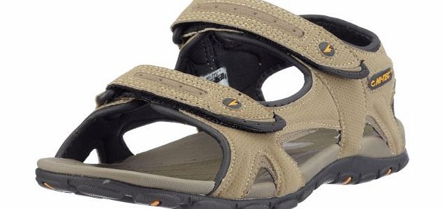 Hi-Tec Mens Owaka Smokey Brown/Taupe/Dijon Sandal F000453/042/01 11 UK, 45 EU, 12 US