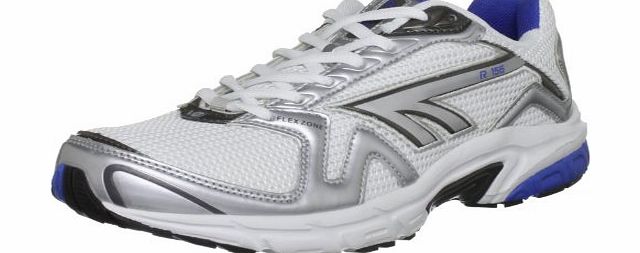 Hi-Tec Mens R156 Running Shoes A001742/011/01 White/Royal/Gunmetal 10 UK, 44 EU
