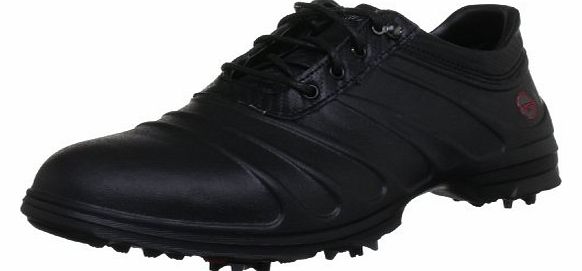 Hi-Tec Mens V-Lite Splash Black/Carbon/Red Golf Shoe G001784/021/01 8 UK, 42 EU, 9 US