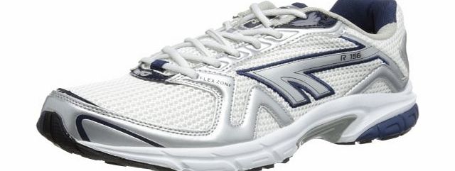 Hi-Tec R156, Men Training Running Shoes, White (White/Silver/Navy 013), 8 UK (42 EU)