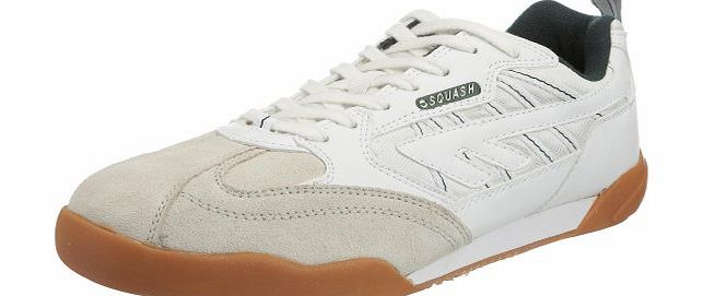 Hi-Tec Sports Unisex Squash Classic Trainer White/Green 62622 10 UK