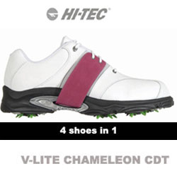 Hi-Tec V-Lite Chameleon CDT Golf shoes Ladies - White/Multi