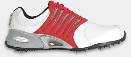Hi-Tec V-Lite Typhoon II Golf Shoe White/Red