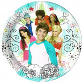 high school musical 2, 9 inch Party Plates - 10 in a pack