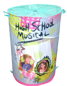 high school musical 2 and#39;Scribblesand39; Round Storage Tidy