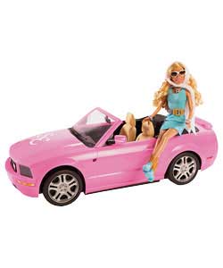 High School Musical 2 Sharpays Pink Mustang