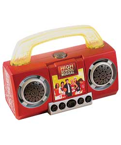 High School Musical 3 Mini Boom Box Digital Music Player
