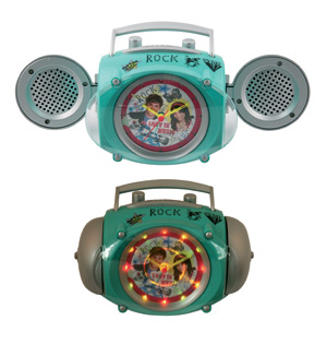high school musical Boom Box Alarm Clock