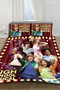 high school musical Double Duvet Cover Set