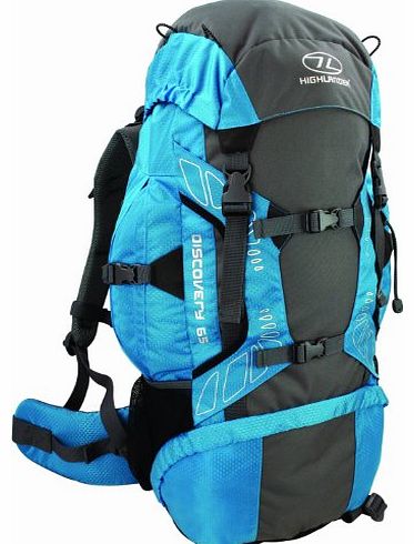 Highlander Discovery 65 Rucksack - Teal/Grey