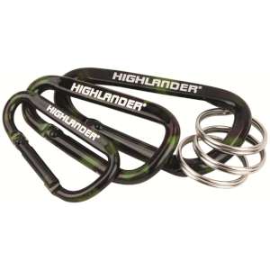 Highlander Karabiner Keyrings - PK3
