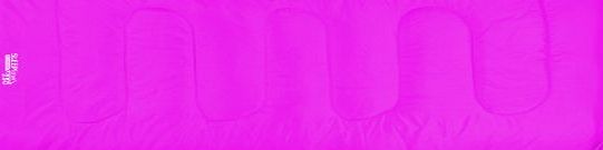 Highlander Sleepline 250 Envelope Style Sleeping Bag - Fushia