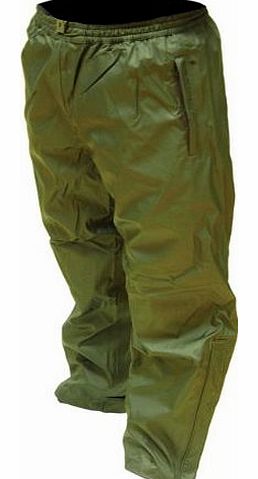 Highlander Tempest Waterproof Trousers - Olive, Large