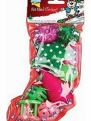 Highridge CHRISTMAS CAT TOY STOCKING XMAS