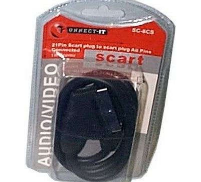Highridge SCART LEAD / 21 PIN SCART PLUG / SCART