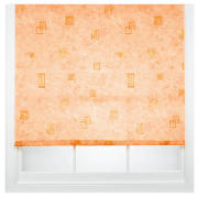 Highstyle Square Printed Roller Blind, Terracotta 120cm