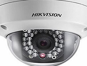 Hikvision DS-2CD2132F-IS 1/3`` CMOS 3MP 2.8 mm IR Fixed Focal Lens Dome Camera HD Waterproof Security Network Cctv IP Camera with Audio and Alarm Fuction - Perfect Security System for Indoor and Outdoo