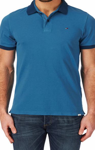 Hilfiger Denim Mens Hilfiger Denim Pilot Polo Shirt - Blue