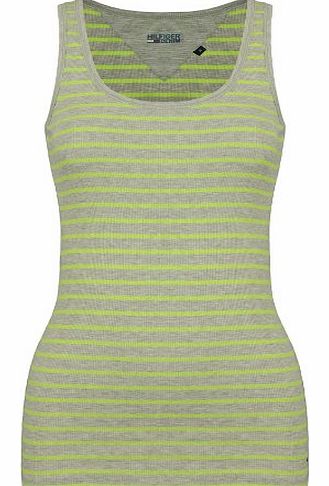 Hilfiger Denim Tommy Hilfiger Denim Linda Striped Tank Top Light Grey (X-Small)