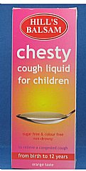 Hills Balsam Chesty cough liquid for children