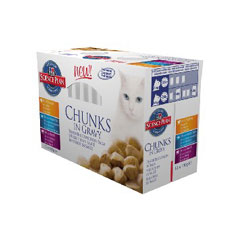 hills Feline Kitten Tender Chunks In Gravy Pouch 12 x 100g Multipack