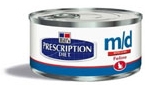 Hills Feline M/D Minced with Liver (24 x 156g)
