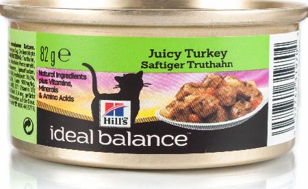 Hills Ideal Balance Feline Adult Juicy Turkey